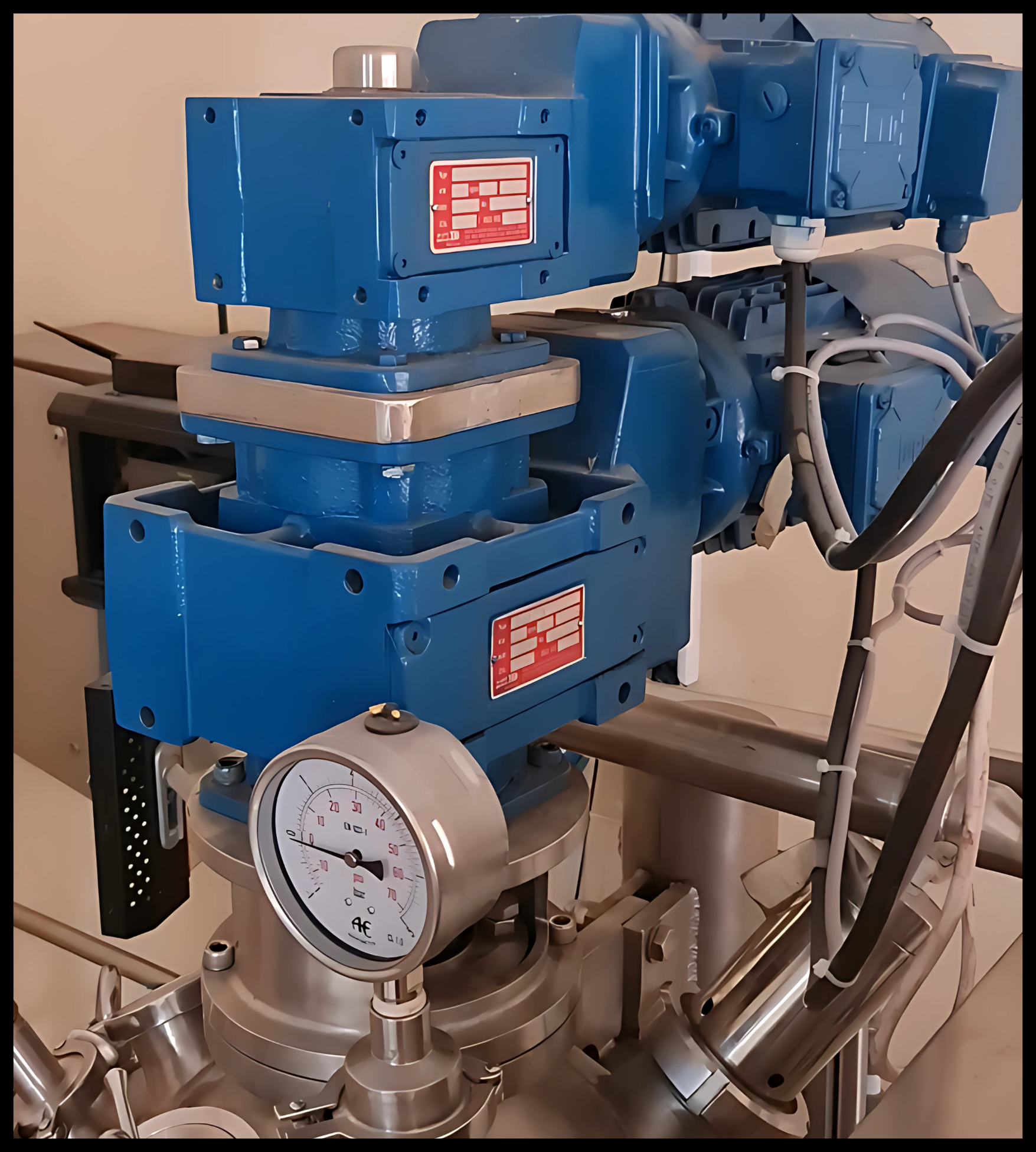 Penggerak dan Pemanas Mesin Vacuum Mixing Penggerak dan Pemanas Mesin Vacuum Mixing
