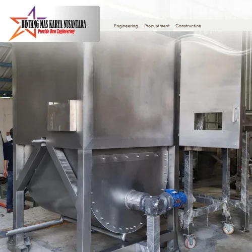 Mesin Peleleh Coklat Kapasitas 1 Ton untuk Pabrik di Jawa Timur