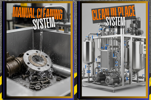 Manual Cleaning vs Clean-in-Place: Mana yang Lebih Efisien untuk Industri Anda?