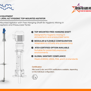 Alfa Laval ALT Hygienic Top-Mounted Agitator
