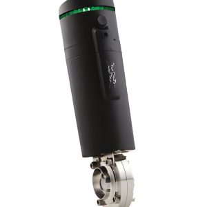 Unique Control for Butterfly Valve Alfa Laval smart actuator with integrated automation for LKB butterfly valves