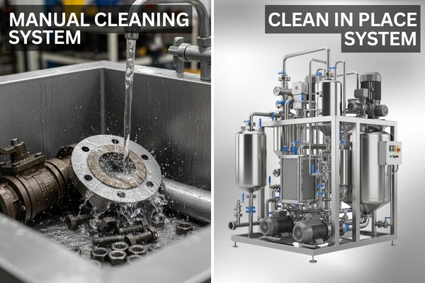 Manual Cleaning vs Clean-in-Place: Mana yang Lebih Efisien untuk Industri Anda?