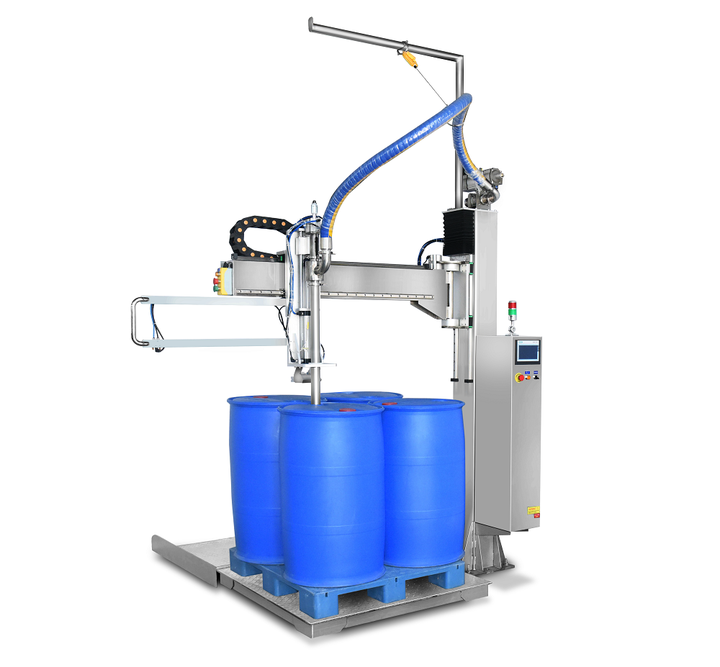 SUS 304/316 IBC Liquid Filling Machine 200–1000 kg - Image 4