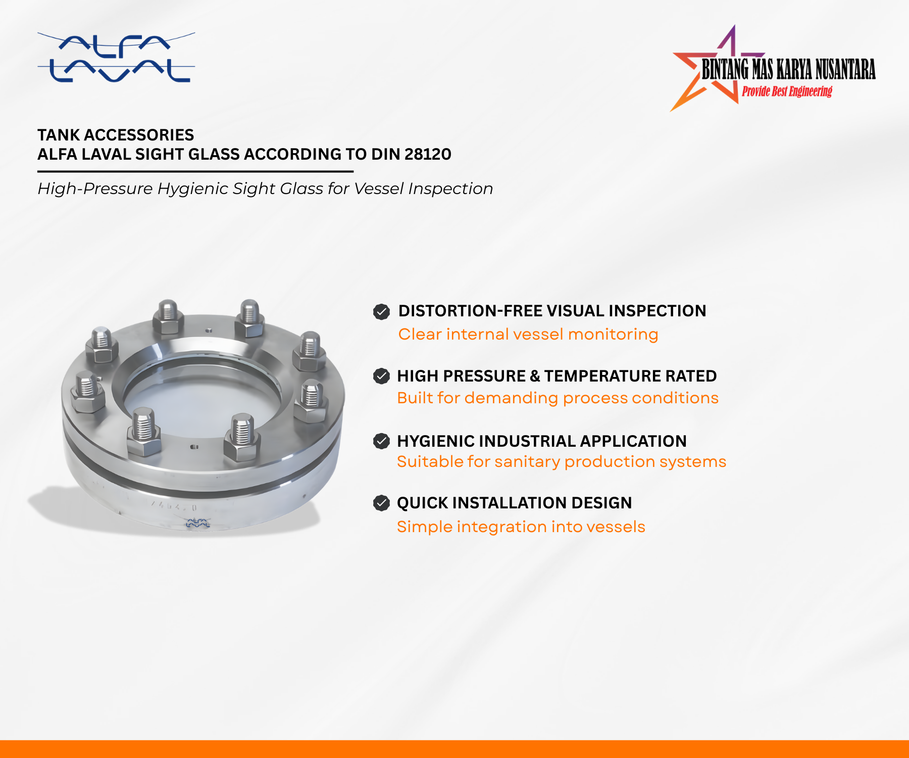 Sight Glass according to DIN 28120
