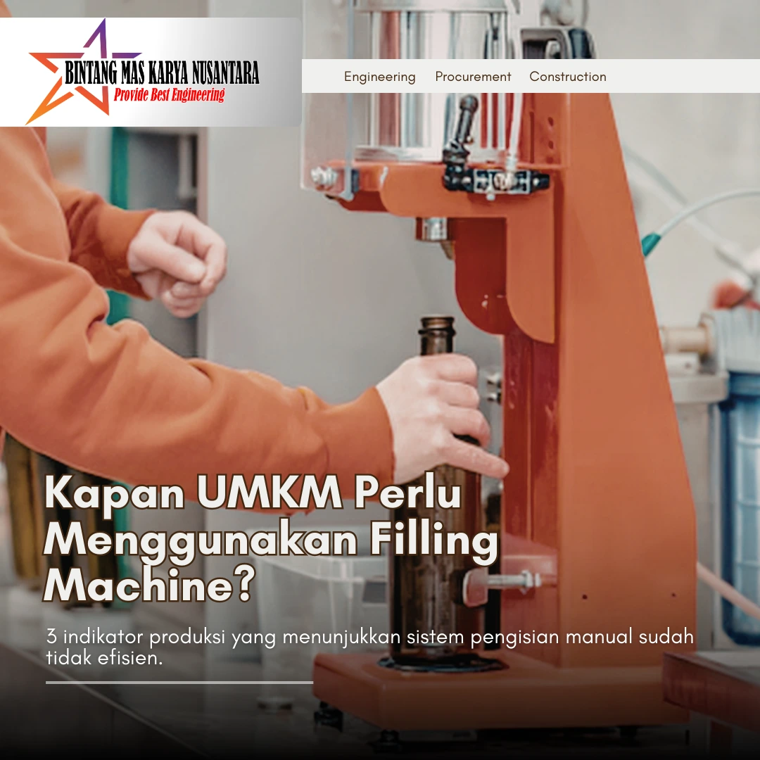 3 Alasan Mengapa UMKM Perlu Menggunakan Filling Machine