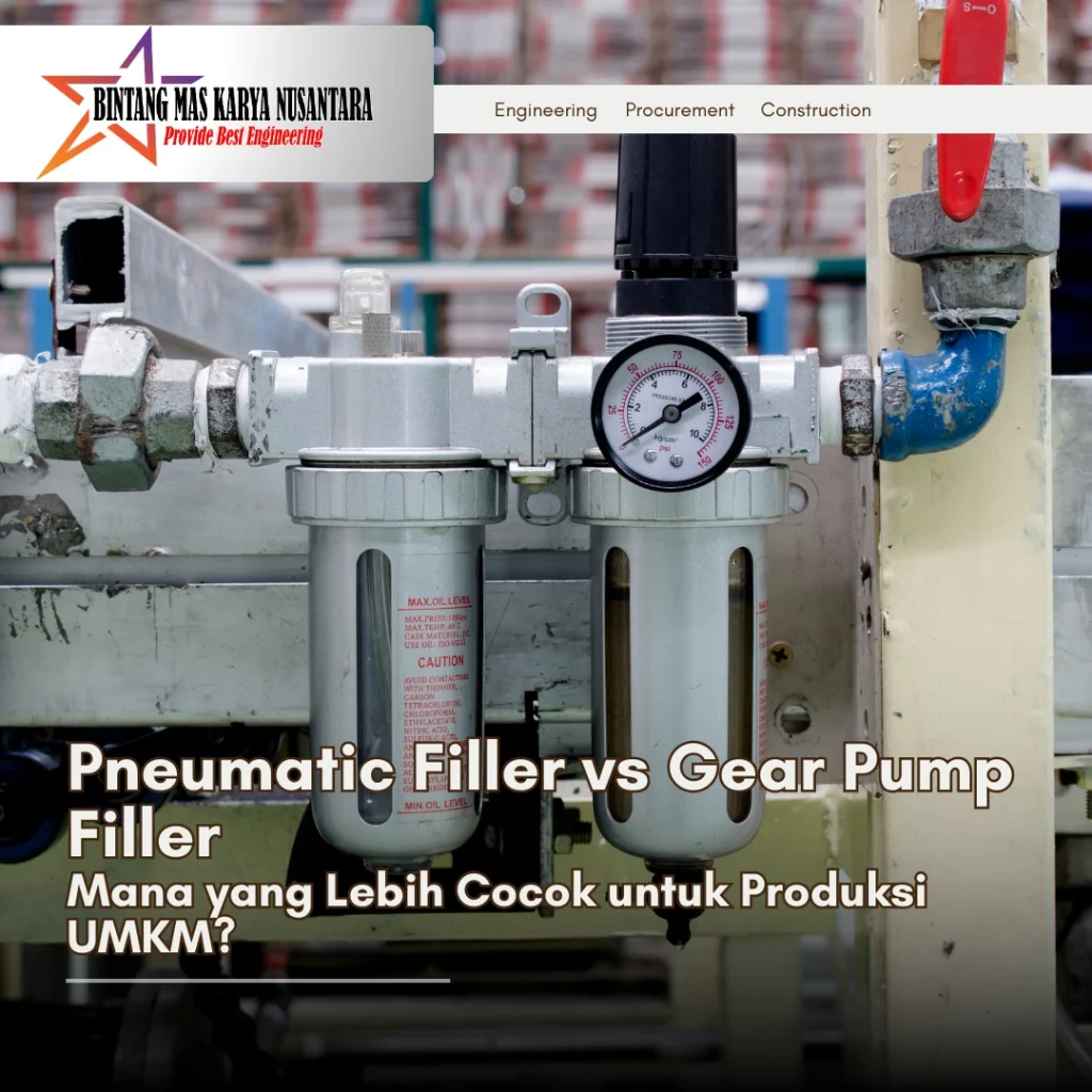 Peran Pneumatic Filling Machine dalam Proses Produksi UMKM